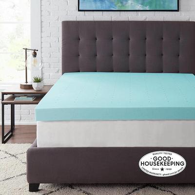 LoftWorks 1.5 Washable Memory Foam Mattress Pad - King