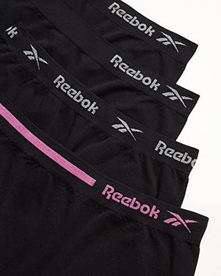 Reebok Girls' Underwear - Long Leg Seamless Playground Shorts (4 Pack),  Size Medium, Black Contrast - Yahoo Shopping