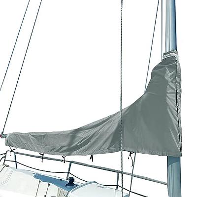 SavvyCraft Waterproof Mainsail Boom Cover, Heavy Duty 600D Sailboat  Mainsail Cover UV Protection Weather-Resistant, Boom Length 9'-10' Gray -  Yahoo Shopping