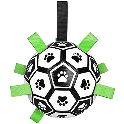LOTMIAI Dog Soccer Ball Toy Pet Interactive Ball for Indoor Outdoor, Puppy  Birthday Gifts Durable, Funny Dog Water Toy