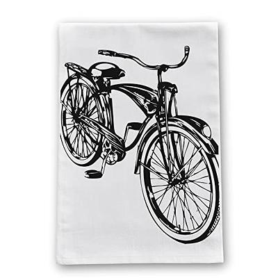 Funny Kitchen Towels - Housewarming Gifts, Tea Towels, Decorative Dish  Towels (Vintage Cruiser) - Yahoo Shopping