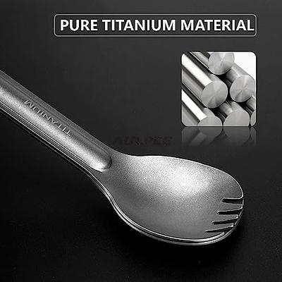 Outdoor Picnic Pure Titanium Soup Pan Camping Durable Portable