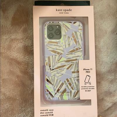 Kate Spade Accessories Kate Spade Iphone 11 Pro Phone Case Color Purple Silver Size Iphone 11 Pro Yahoo Shopping