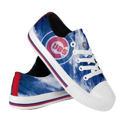 Youth FOCO Chicago Cubs Tie-Dye Canvas Sneakers - Yahoo Shopping
