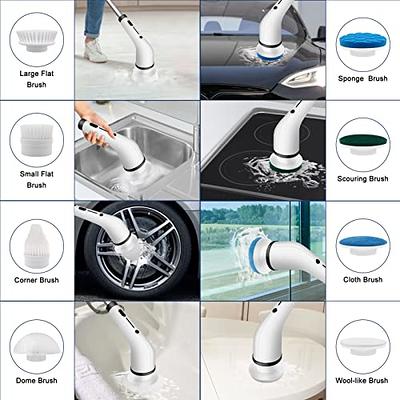 Electric Spin Scrubber Shower Scrubber with Long Handle for Cleaning  Bathroom 9 Replaceable Cleaning Brush Heads Power Scrubber 3 Speed Modes  Retractable Shower Brush for Bathtub Tile Floor - Yahoo Shopping