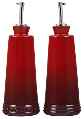 Le Creuset Salt and Pepper Shaker Set, Cerise