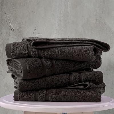 Hammam Linen Black Hand Towels 4-Pack - 16 x 29 Turkish Cotton Premium  Quality Soft and Absorbent Small Towels for Bathroom - Yahoo Shopping