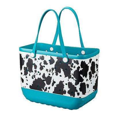 Beach Bag Rubber Tote Bag, Waterproof Travel Bag Outdoor Fashion Portable  Handbag for Beach Sports Market Pool Boat (Banana Leaf, X-Large) - Yahoo  Shopping