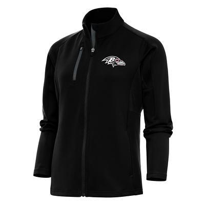 Antigua Women's Pittsburgh Steelers Black Generation Full-Zip Jacket