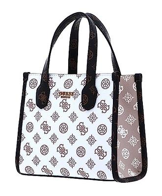 Guess Silvana Compartment Mini Logo Tote Bag