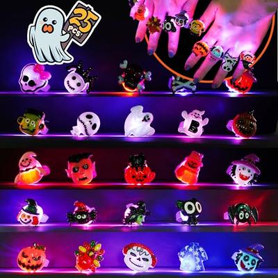 Shappy 4 Pieces LED Light Halloween Candy Bags Up Party Trick or Treat  Multipurpose Reusable Goody B…See more Shappy 4 Pieces LED Light Halloween