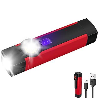 Brightest Magnetic Pen LED FlashLight with Flashing Red emergency