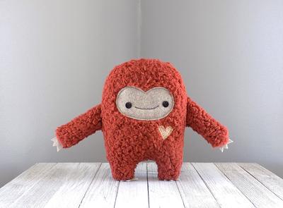 SCP-999 Tickle Monster plush, SCP 999 inspired, handmade soft decoration,  the tickle monster plushie