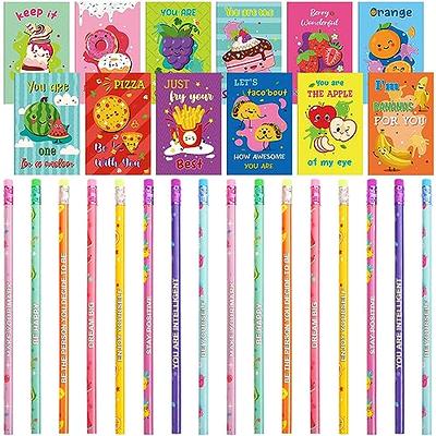 QDXATIVP 28PCS Fun Cute Pencils for Kids,Colorful Stripe Pencils with  Assorted Fruit Animal Erasers Toppers,Pencils and Erasers Set for School  Office Classroom Supplies Students Children - Yahoo Shopping