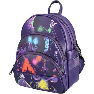 Loungefly Women's Disney Pink Tinkerbell Glow in The Dark Allover Print Backpack