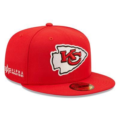 Kansas City Chiefs New Era 2023 Sideline 59FIFTY Fitted Hat - Gold/Red