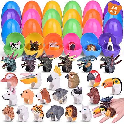 Dinosaur Toys For Kids, 5 Pcs Dinosaur Finger Puppets For Kids, Soft Vinyl  Dinosaur Head Finger Toys, Animal Hand Puppet Bulk Birthday Party Supplies