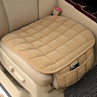 Fule Car Seat Cushion, Driver Seat Cushion With Comfort Memory Foam and  Non-Slip Rubber Brown 