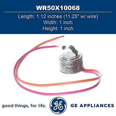 WR50X10068 Refrigerator Defrost Thermostat Replacement for GE