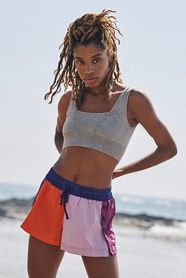 Invigorate Colorblock Shorts by FP Movement at Free People, Persimmon  Combo, M - Yahoo Shopping