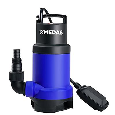 Dekopro Deko 1/2HP 400W 1981GPH Sump Pump Submersible Pump Clean/Dirty Water Pump Swimming Pool Garden Tub Pond Flood Drain w/Float Swi