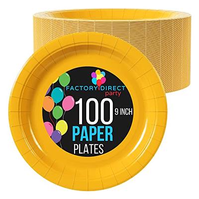 Exquisite Black Paper Plates 9 Inch 100 Count - Black 9 Inch Paper Plates -  Bulk Paper Plates Black Disposable Plates - Great For Any Event -  Disposable Cake Plates Paper Plate Black - Yahoo Shopping