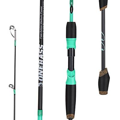 Zebco 808 Saltwater Spincast Reel and Fishing Rod Combo, 7'0 Durable  Z-Glass Rod, Extended EVA Handle, Stainless Steel Reel Cover with ABS  Insert, Pre-spooled with 20 lb. Cajun Line, Black : Sports & Outdoors 