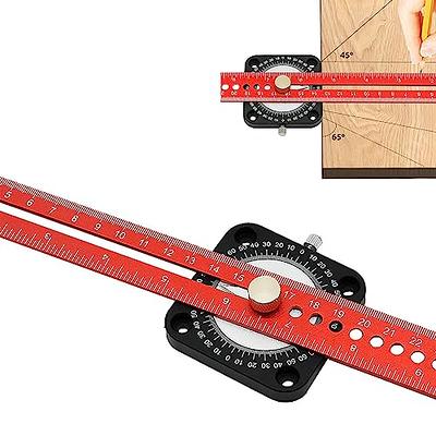 Student Compass Ruler Multi-function Drawing Circle Tool Ruler For