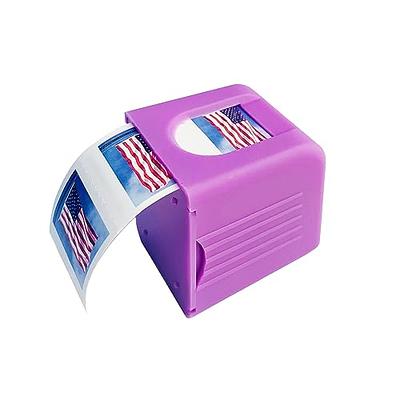 Lincia 6 Pcs Stamp Roll Dispenser for Roll of 100 Stamps Stamp Holder  Postage Stamp Dispenser Stamp Organizer for Mailing Stamps Desk Table Home