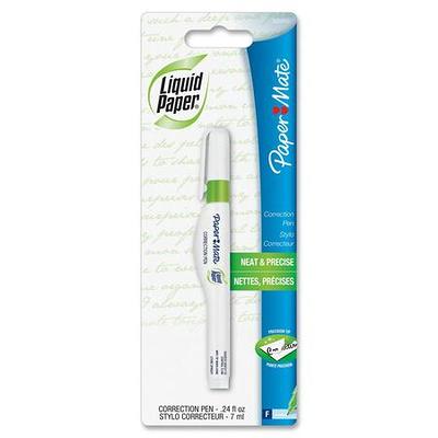 Paper Mate Flair Pen, 0.33mm Ultra Fine Tip, Blue, Box of 12