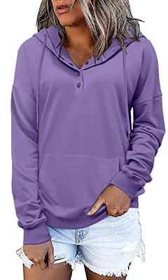 Solid Color Pocket Rib-Knit Hooded Pullover Shirt, Women's Drawstring Sleeve Hoodies Kangaroo Pocket Casual Women's Clothing Women's Sweater,$12.99