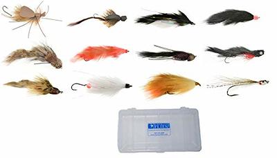 Fly Fishing Flies Hand-tied Floating Flies Hooks for Salmon Carp 