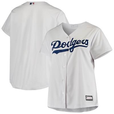 Stitches Athletic Gear White & Royal Los Angeles Dodgers Jersey