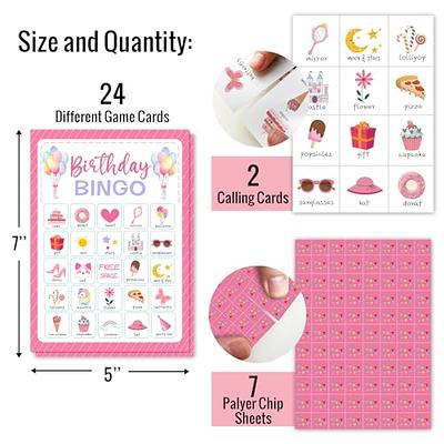  Tea Party Bingo Cards, Let's Par-Tea Game for 24 Players,  Garden Tea Party Games for Family Friends School Classroom Activities,  Holiday Party Favors Supplies Decorations(05) : Toys & Games