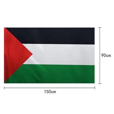 Large Palestine Flag Polyester 150 X 90cm Gaza Palestinian