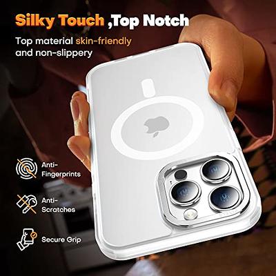 KISEN for iPhone 14 Pro Max Case Magnetic Compatible with MagSafe Slim  Translucent Matte Phone Case Cover 6.7 inch, Frosted White - Yahoo Shopping