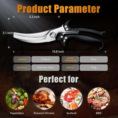 5pcs Super Sharp Chef Knife Peeler Scissors Kitchen Knife Set Kitchen Knife  Set, Father's Day Gifts