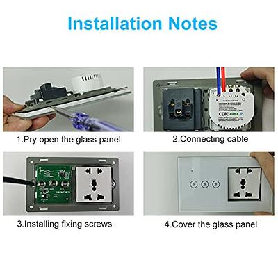 Xtreme Connected Home 4 Pack Smart Wifi Plug 10amp - Voice Control,  Schedules, Remote Control, No Hub Required