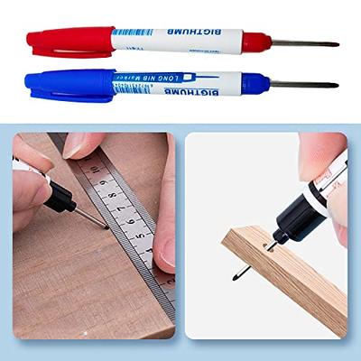  12 Pcs 20mm Long-Nib Marker Pens Deep Reach Markers