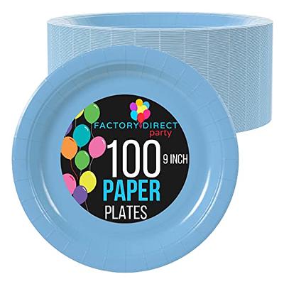 Textured Stripe Paper Plates - 90ct - Up & Up™ : Target