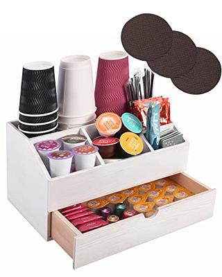 Coffee Station Organizer, Countertop Coffee Bar Accessories and Storag –  Kaffa Abode