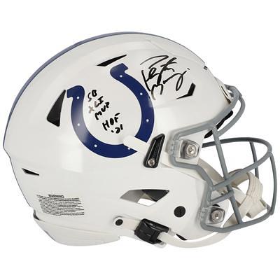 Lids Peyton Manning & Russell Wilson Denver Broncos Fanatics Authentic  Autographed Riddell Speed Authentic Helmet