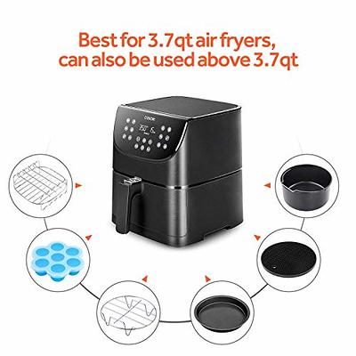 COSORI Air Fryer, 5 Quart Compact Oilless Oven, 30 Recipes, Dark Grey &  Accessories, Set of 6 Fit All 3.7Qt, 4.2Qt Air Fryer, BPA Free, Dishwasher  Safe, Nonstick Coating - Yahoo Shopping