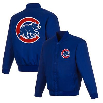 Chicago Cubs New Era x Alpha Industries Three-Time World Series Champions  Team Reversible Full-Zip Bomber Jacket - Royal