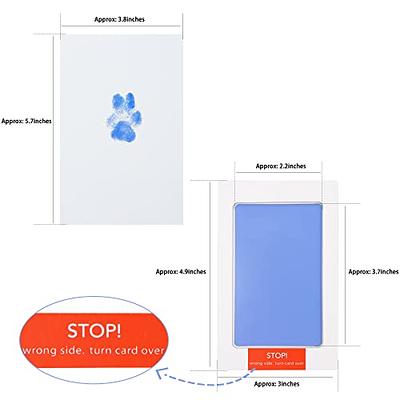 3 Color Baby Hand and Footprint Kit,Dog Paw Print Kit,Baby