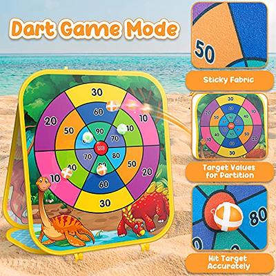 Bean Bag Toss Game Kids Outdoor Toys,Double-Sided Foldable Cornhole Board  Backyard Beach Yard Outdoor Toys for Toddler - Yahoo Shopping