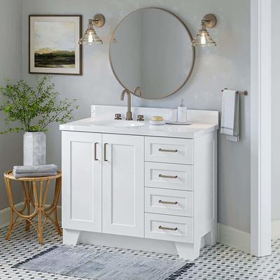 ARIEL Hamlet 72 in. W x 21.5 in. D x 34.5 in. H Double Freestanding Bath  Vanity Cabinet Only in Grey F073D-BC-GRY - The Home Depot