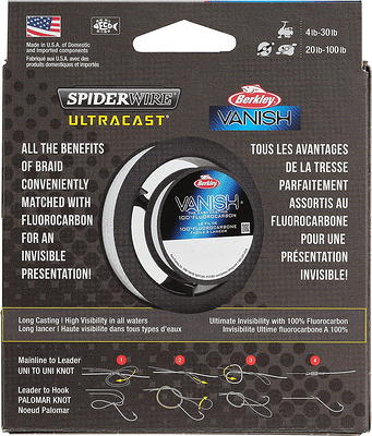 Braided Translucent Line Spiderwire Ultracast, Sports Equipment