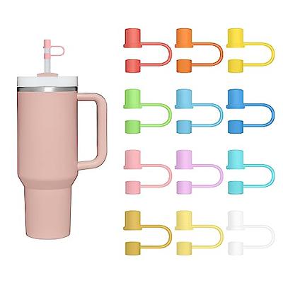 Amaxiu Straws Covers, 6 Pcs Reusable Straws Caps Cover Dust-Proof