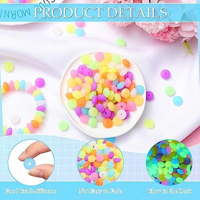 12mm Silicone Lentil Beads Baby Teething Beads Abacus Silicone